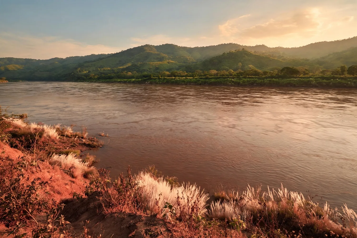 The Magdalena river at Neiva